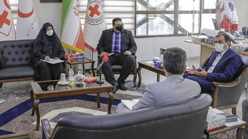 فدراسیون خواهان ارتقای جایگاه هلال‌احمر ایران در سطح بین‌الملل است